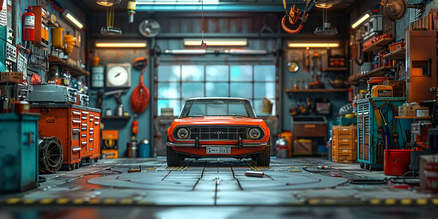 Warsztat samochodowy jaki budynek?