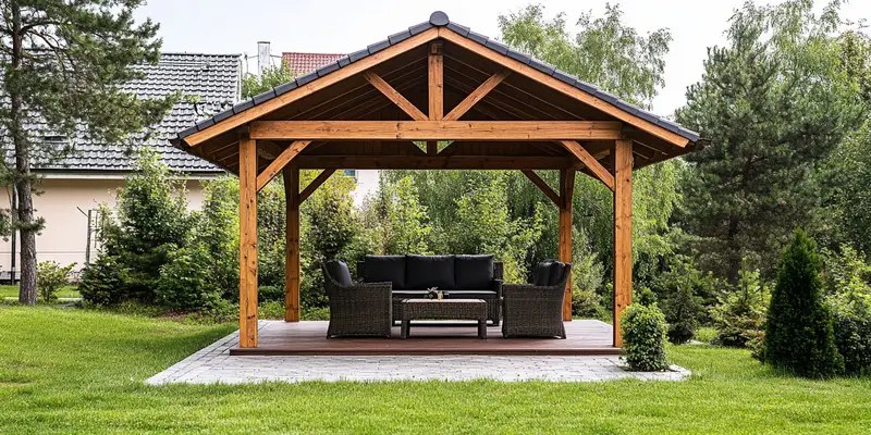 Jakie wymiary altany ogrodowe?