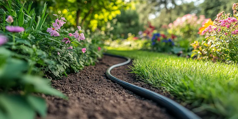 Nawadnianie ogrodu jakie rury?