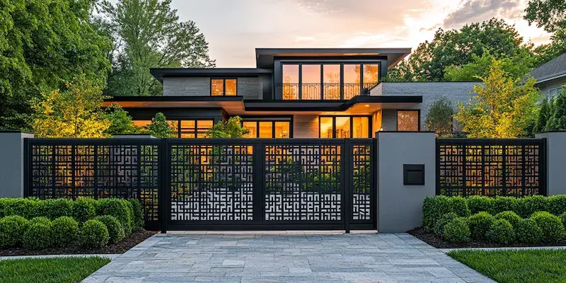 metalowe ogrodzenia z Polski