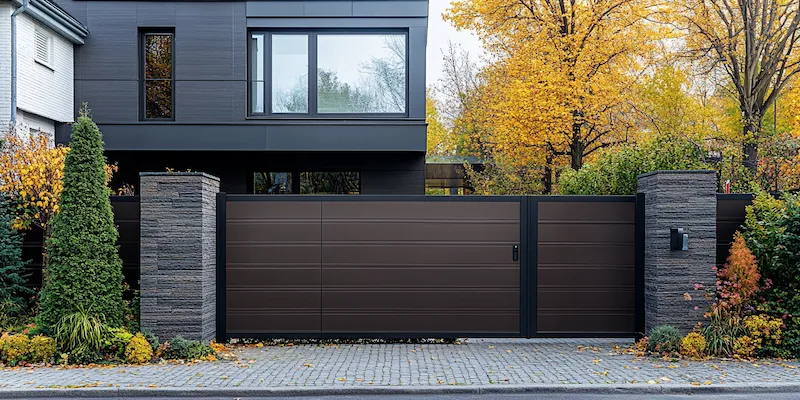 Aluminiumzaun aus Polen