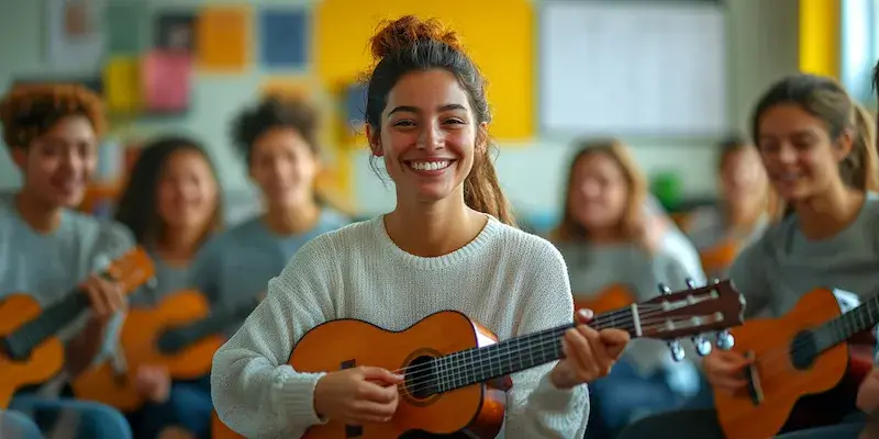 Jak nastroić ukulele koncertowe?