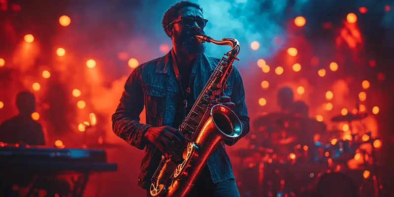 Jak się bawią ludzie saksofon?