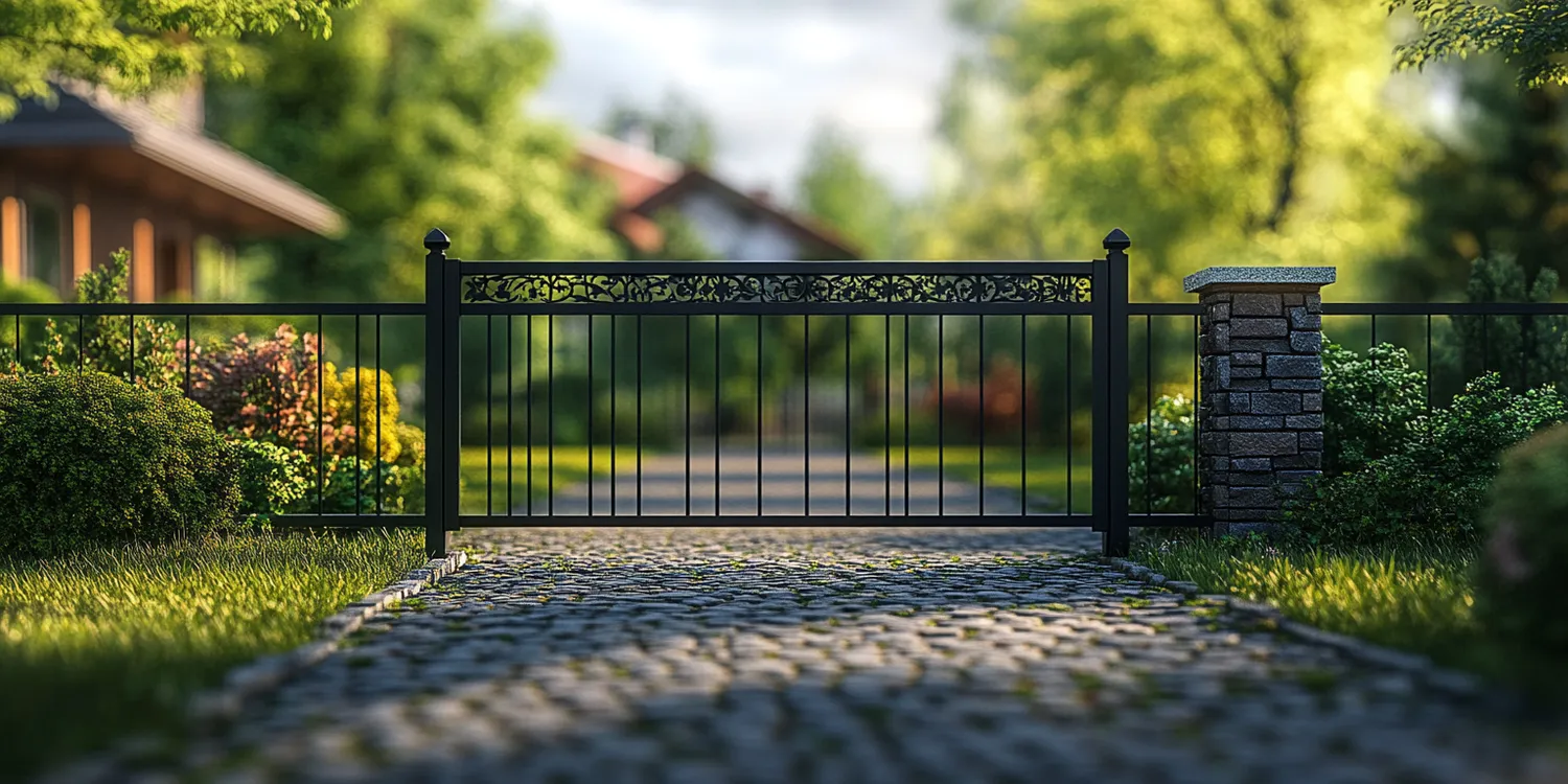 Gartenzaun Metall Polen