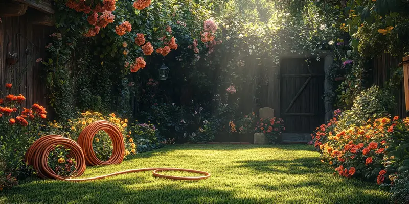 Jak zwinąć wąż ogrodowy?